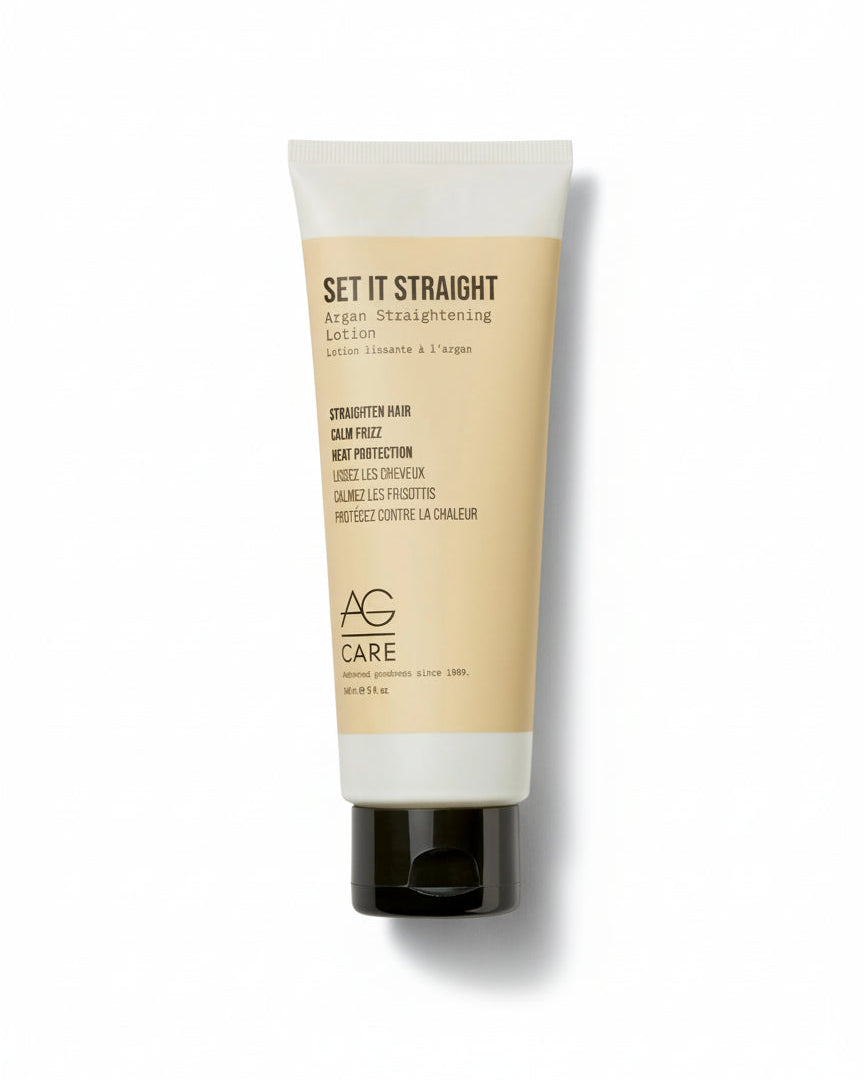 SET IT STRAIGHT Argan Straightening Lotion